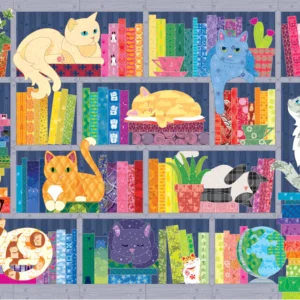 Cobble Hill - Rainbow Cats 500 Larger Piece Puzzle