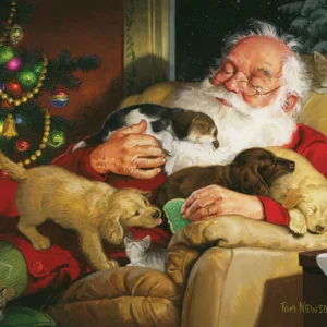 Cobble Hill - Santa's Quiet Time 1000 Piece Puzzle