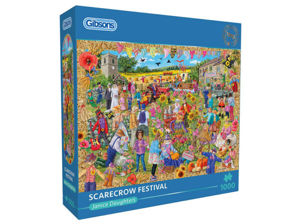 Gibsons - Scarecrow Festival 1000 Piece Puzzle - Image 2