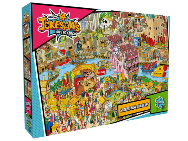 Gibsons - Shakespeare Shake Up 1000 Piece Puzzle