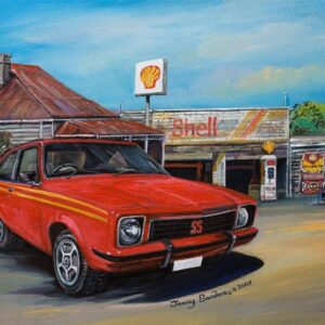 Blue Opal - Shell Garage 1000 Piece Puzzle