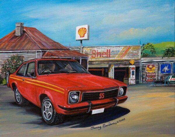 Blue Opal - Shell Garage 1000 Piece Puzzle