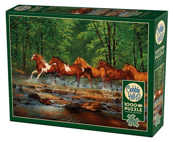 Cobble Hill - Spring Creek Run 1000 Piece Puzzle - Image 2