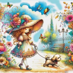 Delfy - Stroll Through Time 1000 Piece Puzzle