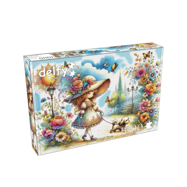 Delfy - Stroll Through Time 1000 Piece Puzzle - Image 2