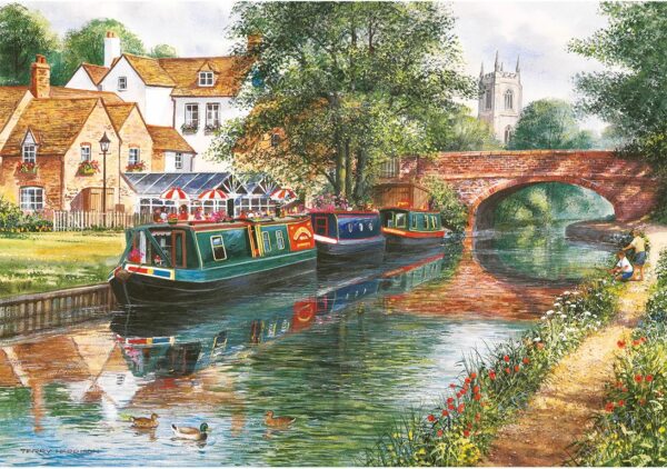 Gibsons - Terry's Waterways 4 X 500 Piece Puzzle - Image 5