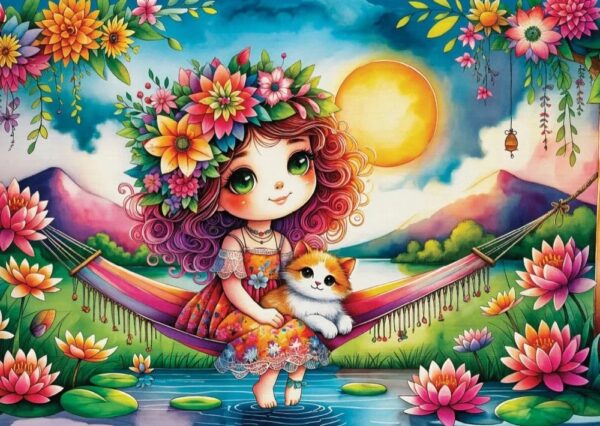 Delfy - Toes in Water 1000 Piece Puzzle