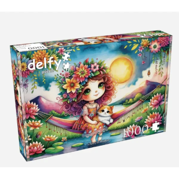 Delfy - Toes in Water 1000 Piece Puzzle - Image 2