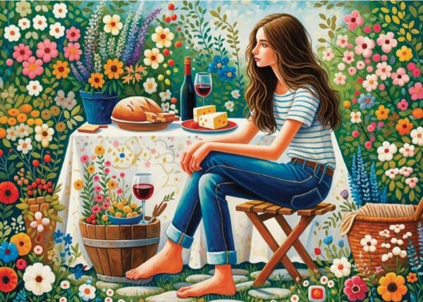 Delfy - Waiting for Company 1000 Piece Puzzle