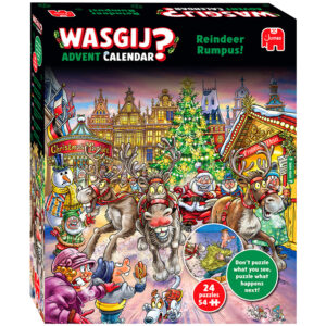 Jumbo - Wasgij Reindeer Rumpus Advent Calendar 24 x 54 Piece Puzzles