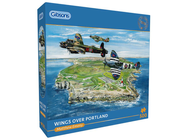 Gibsons - Wings over Portland 500 Piece Puzzle - Image 2