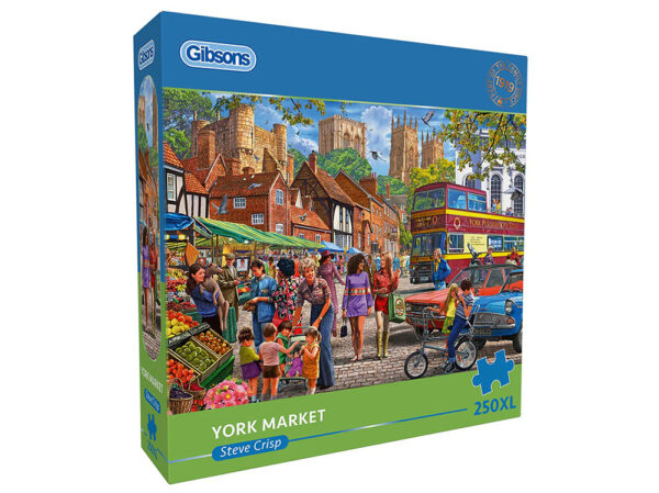 Gibsons - York Market 250 XL Piece Puzzle - Image 2
