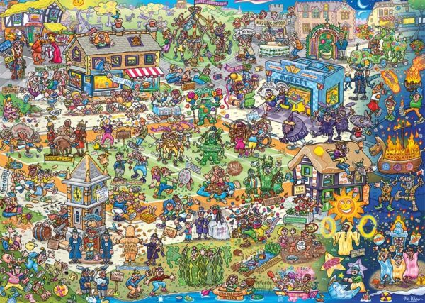 Gibsons - Barmy Britain 1000 Piece Puzzle - Image 2