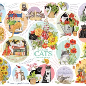 Cobble Hill - Cat Thoughts 1000 Piece Puzzle