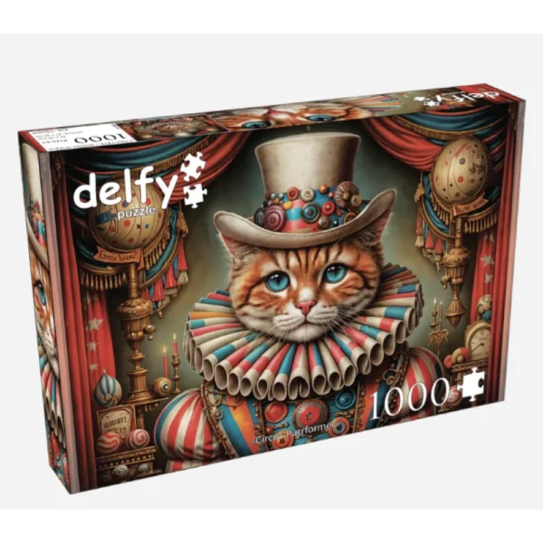 Delfy - Circus Purrformer 1000 Piece Puzzle - Image 2