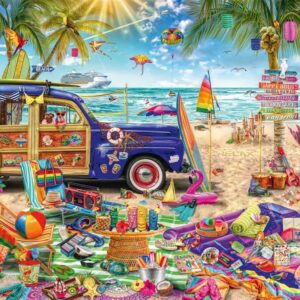 Schmidt - A Sunny Break at the Seaside 1000 Piece Puzzle