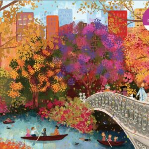 Galison - Autumn on Bow Bridge 1000 Piece Puzzle