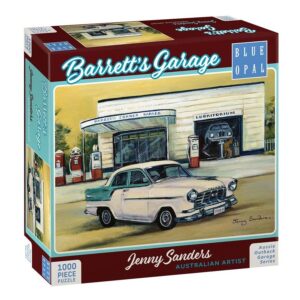 Blue Opal - Barrett's Garage 1000 Piece Puzzle