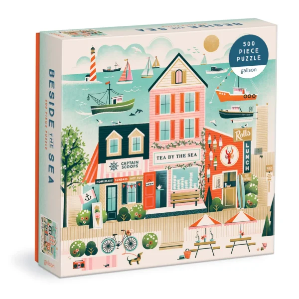 Galison - Beside the Sea 500 Piece Puzzle - Image 2