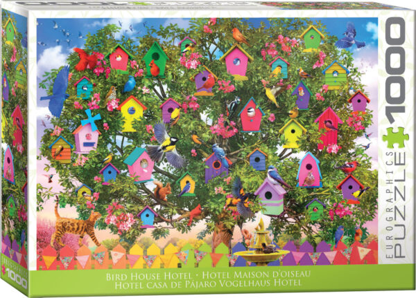Eurographics - Bird House Hotel 1000 Piece Puzzle - Image 2