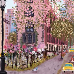 Galison - Blooming Streets 500 Piece Puzzle