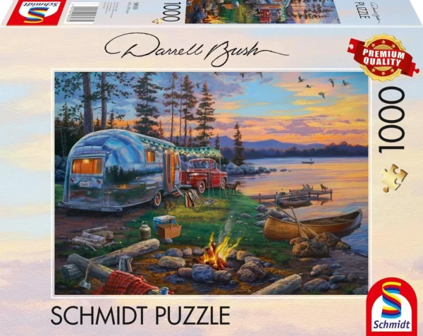 Schmidt - Campfire Paradise 1000 Piece Puzzle - Image 2