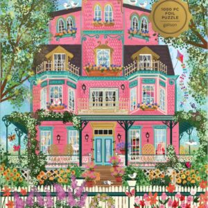 Galison - Capeside Victorian 1000 Foil Piece Puzzle