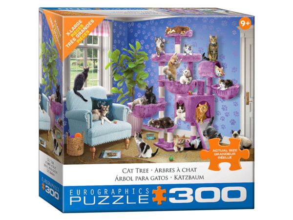 Eurographics - Cat Tree 300 XL Piece Puzzle - Image 2