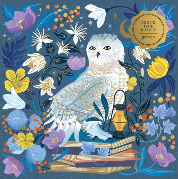 Galison - Celestial Owl 500 Piece Foil Puzzle