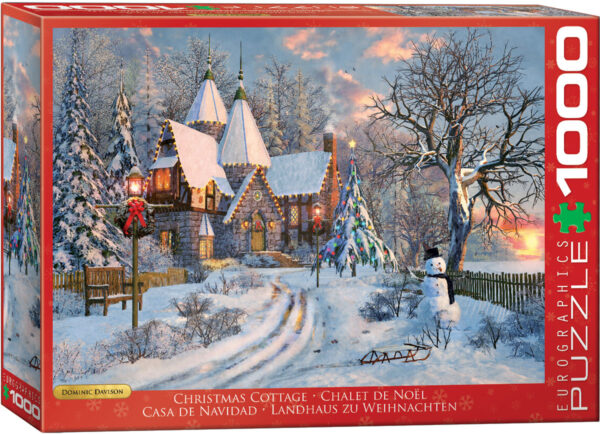 Eurographics - Christmas Cottage 1000 Piece Puzzle - Image 2