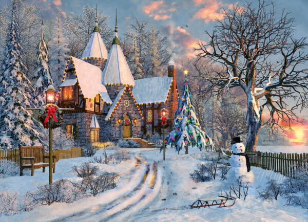 Eurographics - Christmas Cottage 1000 Piece Puzzle