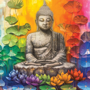 Eurographics - Colorful Buddha 1000 Piece Puzzle