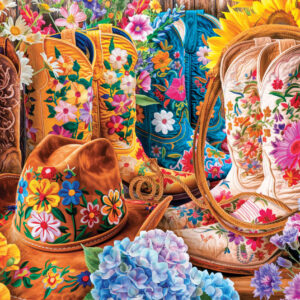 Eurographics - Cowgirl Boots 1000 Piece Puzzle
