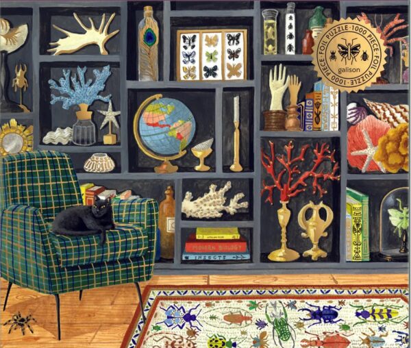 Galison - Eclectic Treasures 1000 Foil Piece Puzzle