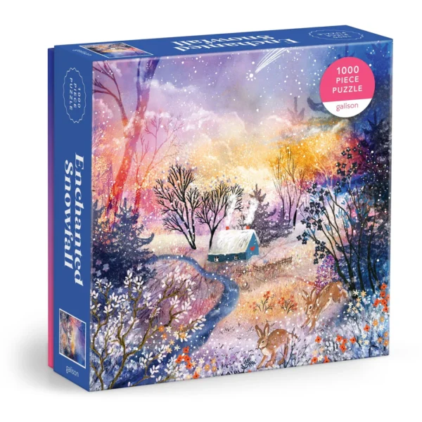 Galison - Enchanted Snowfall 1000 Piece Puzzle - Image 2