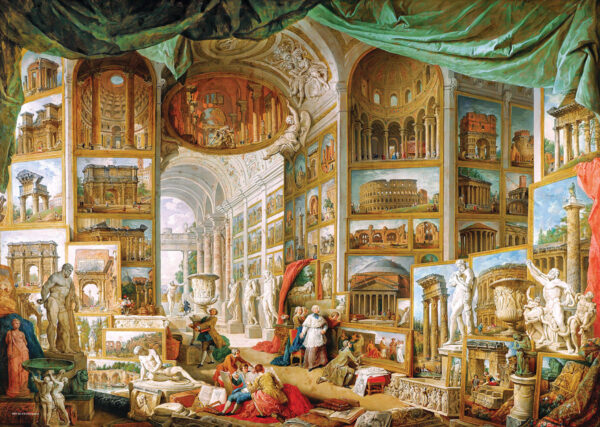 Eurographics - Gallery of Views of Ancient Rome 1000 Piece Puzzle