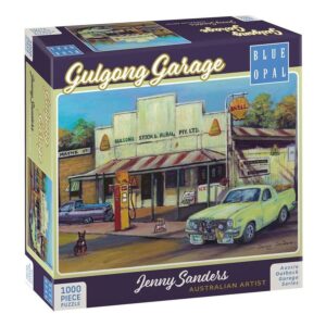 Blue Opal - Gulgong Garage 1000 Piece Puzzle
