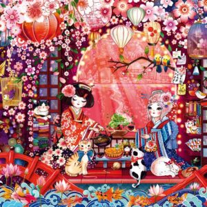 Schmidt- Japanese Tea Ceremony 500 Piece Puzzle