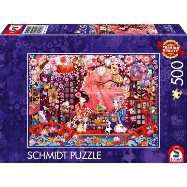 Schmidt- Japanese Tea Ceremony 500 Piece Puzzle - Image 2