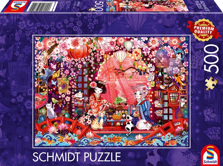 Schmidt- Japanese Tea Ceremony 500 Piece Puzzle - Image 2