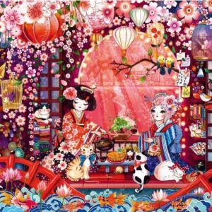 Schmidt- Japanese Tea Ceremony 500 Piece Puzzle