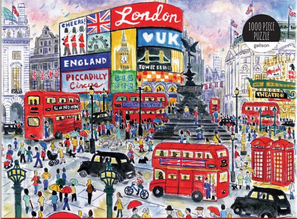 Galison - Michael Storrings - London 1000 Piece Puzzle