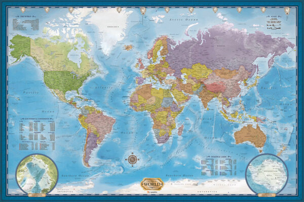 Eurographics - Map of the World 5000 Piece Puzzle