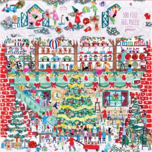 Galison - Michael Storrings - Toy Workshop 500 Piece Foil Puzzle