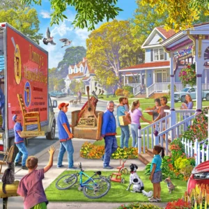 Holdson - Rhythm of Life - Moving Day 1000 Piece Puzzle