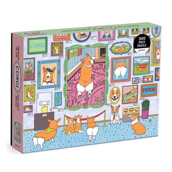 Galison - Museum of the Corgi 1000 Piece Puzzle - Image 2