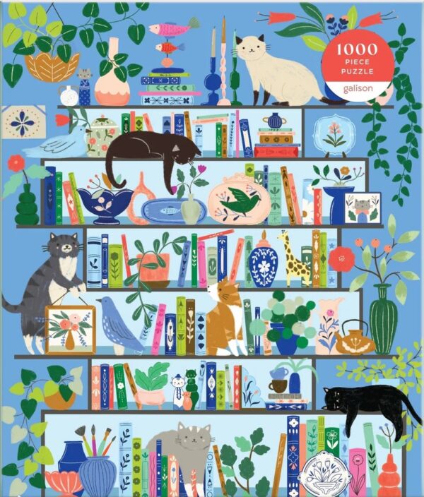 Galison - Purrfect Nook 1000 Piece Puzzle