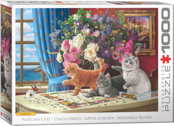 Eurographics - Puzzling Cats 1000 Piece Puzzle - Image 2