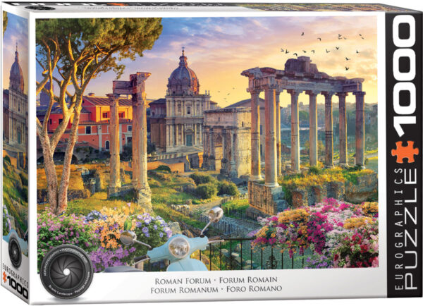 Eurographics - Roman Forum 1000 Piece Puzzle - Image 2