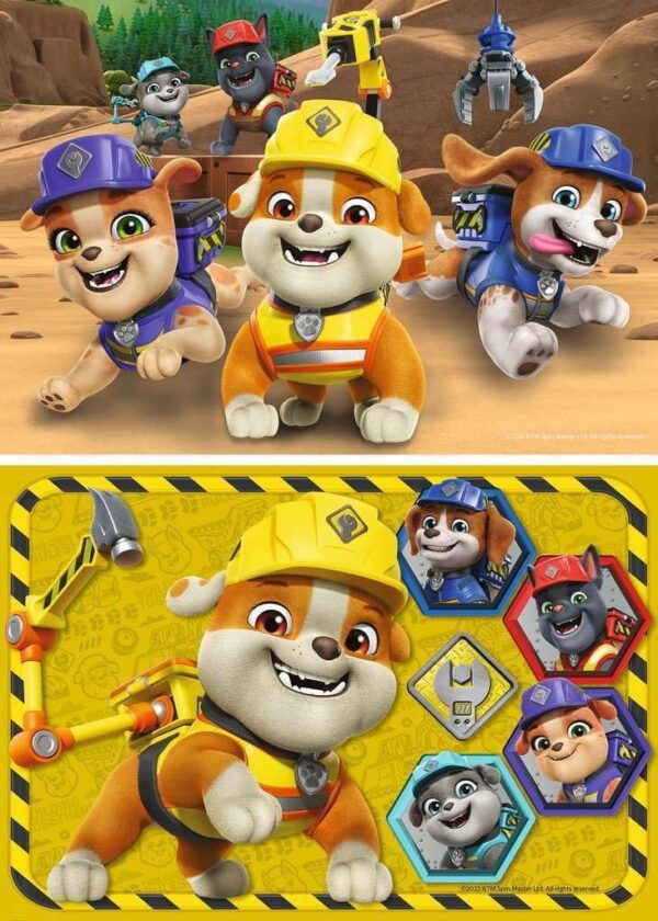 Ravensburger - Rubble & Crew, Team in Action 2 X 12 Piece Puzzle - Image 2